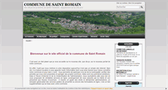 Desktop Screenshot of mairie-saint-romain.fr